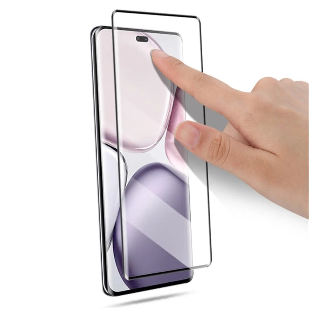 AMORUS For Honor Magic7 Lite 5G / X9c 5G / X60 Pro 5G Screen Protector 3D Curved Tempered Glass Film - 3