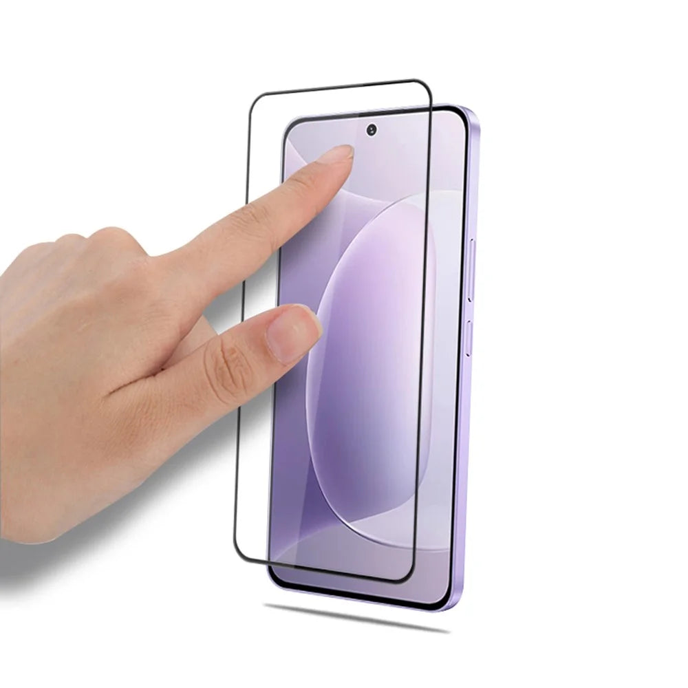MOCOLO For Honor 300 Screen Protector Anti-Shatter Silk Printing Tempered Glass Film - Black - 3