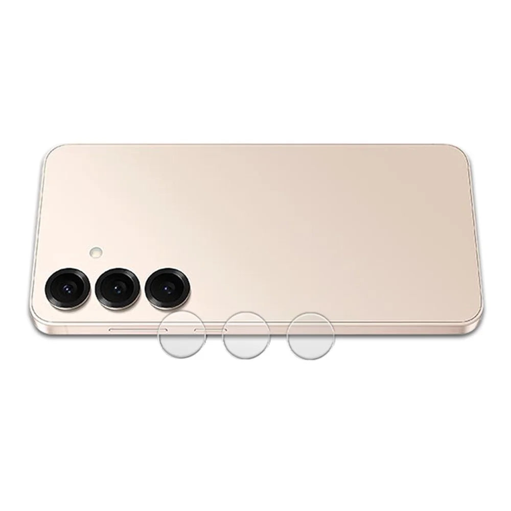MOCOLO For Samsung Galaxy S25+ / S25 Tempered Glass Camera Lens Film Precision Cutouts Clear Lens Protector - 4