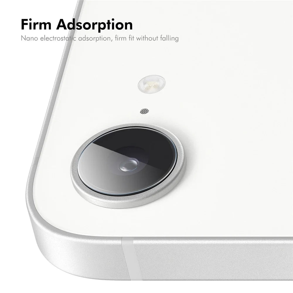 ENKAY HAT PRINCE For iPhone 17e / 16e Camera Lens Protector   0.2mm 9H High Aluminum-Silicon Glass Film - Transparent - 2