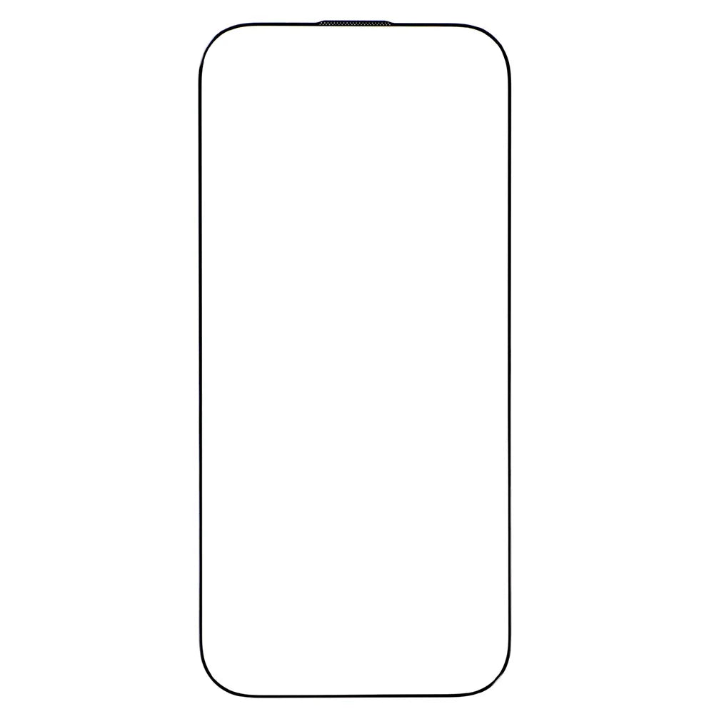 For iPhone 15 Pro Tempered Glass Screen Protector 0.33mm High Aluminium-Silicon Glass Screen Film Electroplated Silk-Print - 2