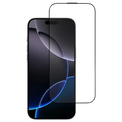 For iPhone 16 Pro Tempered Glass Screen Protector 0.33mm High Aluminium-Silicon Glass Screen Film Electroplated Silk-Print - 1