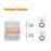 ENKAY HAT PRINCE For iPhone 17e / 16e 2Pcs Camera Lens Protector   Tempered Glass Lens Film with Black Ring - Transparent - 6