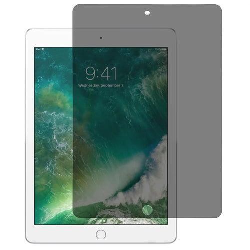 Privacy Screen Protector for iPad 9.7-inch (2018) / (2017) / Air (2013) 0.3mm Arc Edge Anti Spy Tempered Glass Film - 1