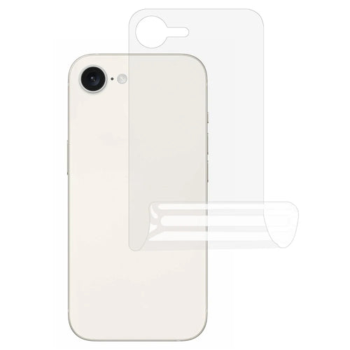 For iPhone 17e / 16e Anti Scratch Hydrogel Film Ultra Clear Full Cover Soft TPU Phone Back Protector - 1