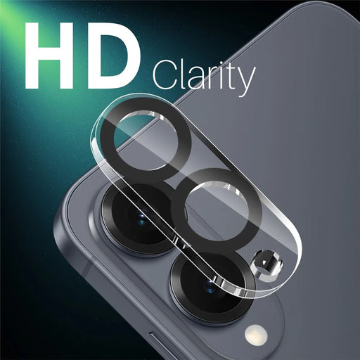 NORTHJO For Samsung Galaxy S25 Edge Black Circles Camera Lens Protector Tempered Glass HD Clear 3D Full Coverage - 2