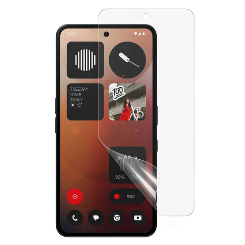 For Nothing Phone (4b) / (4a) Pro / (4a) / (3a)  /  (3a) Pro Screen Film PET Bubble Free Ultra Clear Screen Protector - 1