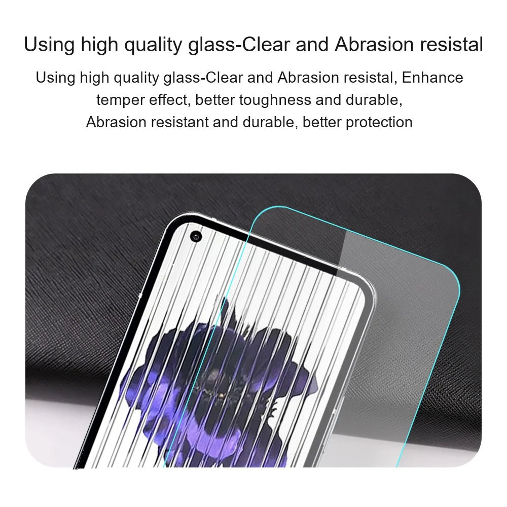 AMORUS For Nothing Phone (3a) Screen Protector 2.5D Arc Edge 9H High Aluminum-Silicon Glass Film - 7