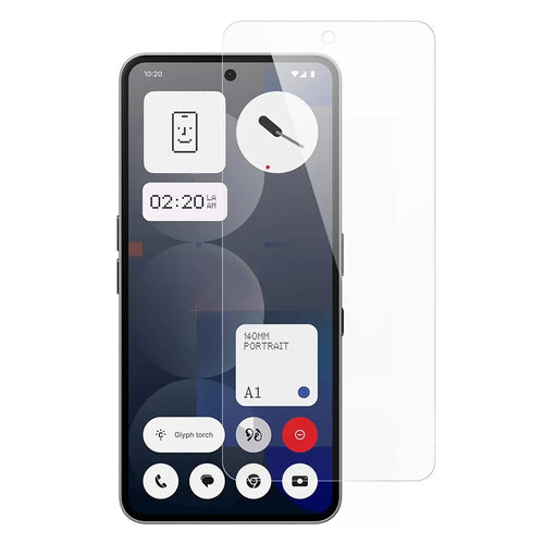 AMORUS For Nothing Phone (3a) Pro Screen Protector 2.5D Arc Edge 9H High Aluminum-Silicon Glass Film - 1