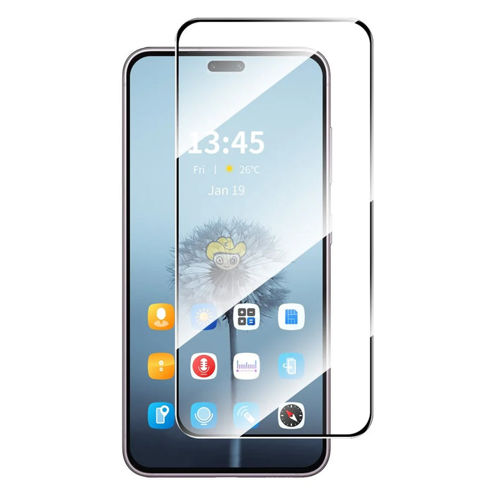 ENKAY HAT PRINCE For Honor X8c 4G Screen Protector   9H Silk Printing 0.26mm Tempered Glass - Transparent - 1
