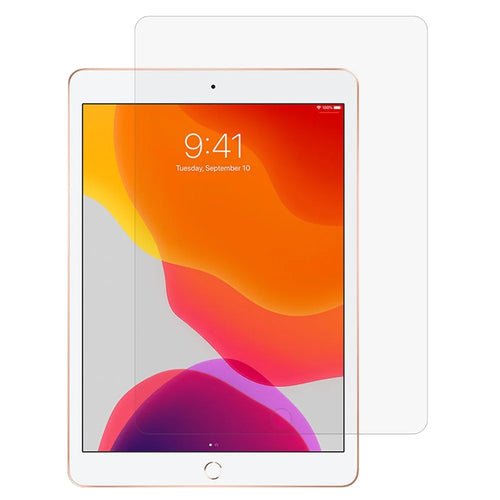 For iPad Air 10.5 inch (2019) Screen Protector 0.3mm Arc Edge Electroplating Coating High Aluminium-Silicon Glass Tablet Film - 1