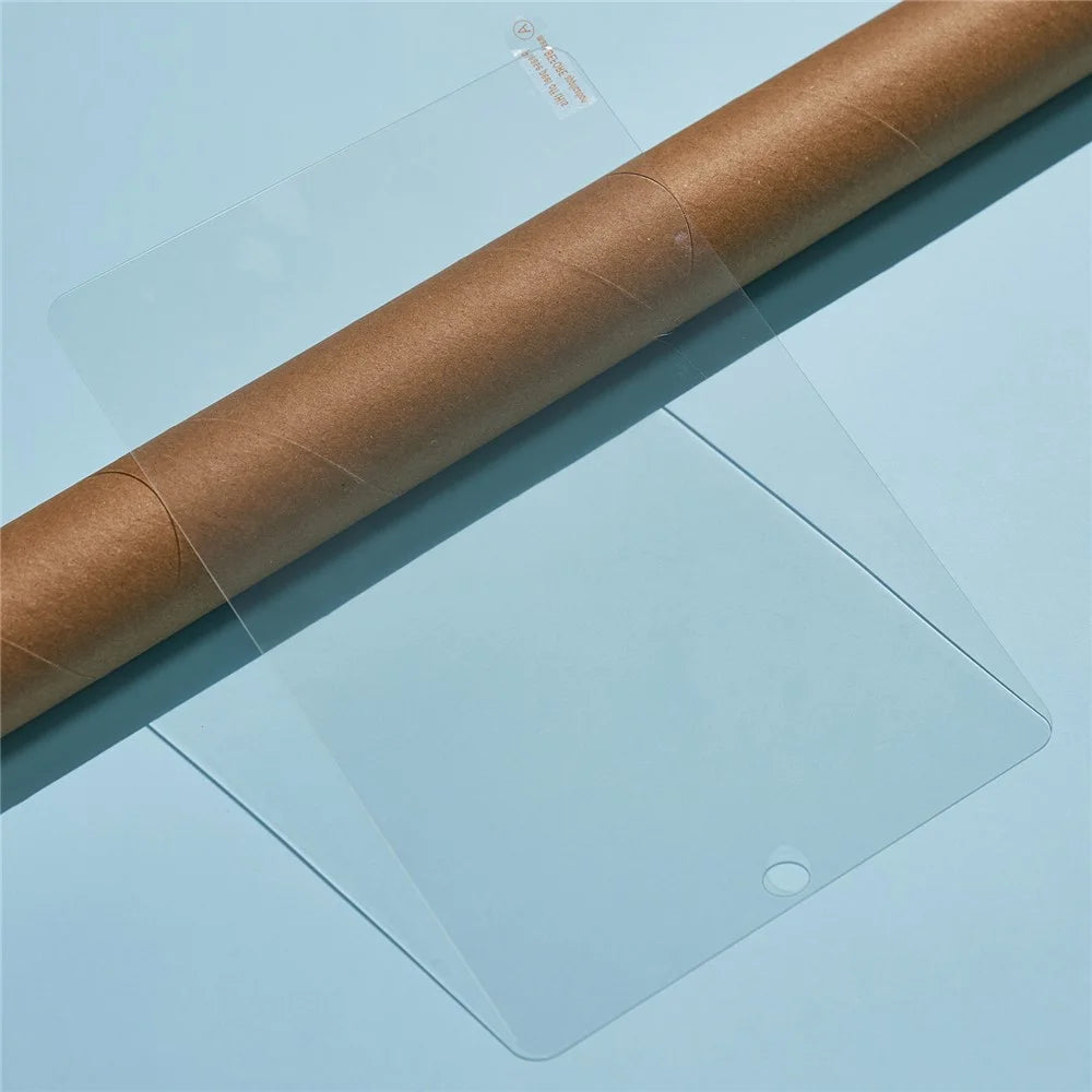 For iPad Air 10.5 inch (2019) Screen Protector 0.3mm Arc Edge Electroplating Coating High Aluminium-Silicon Glass Tablet Film - 3