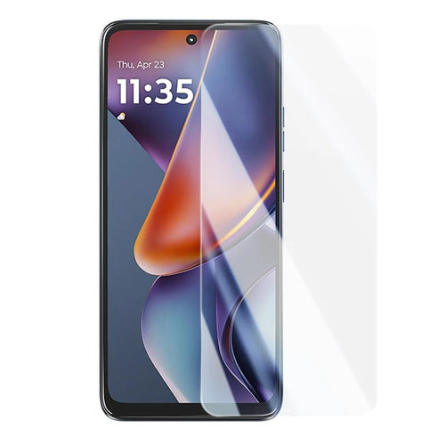 RURIHAI For Motorola Moto G (2025) 5G Tempered Glass Screen Protector AR Electroplated Crystal Clear Screen Film - 1