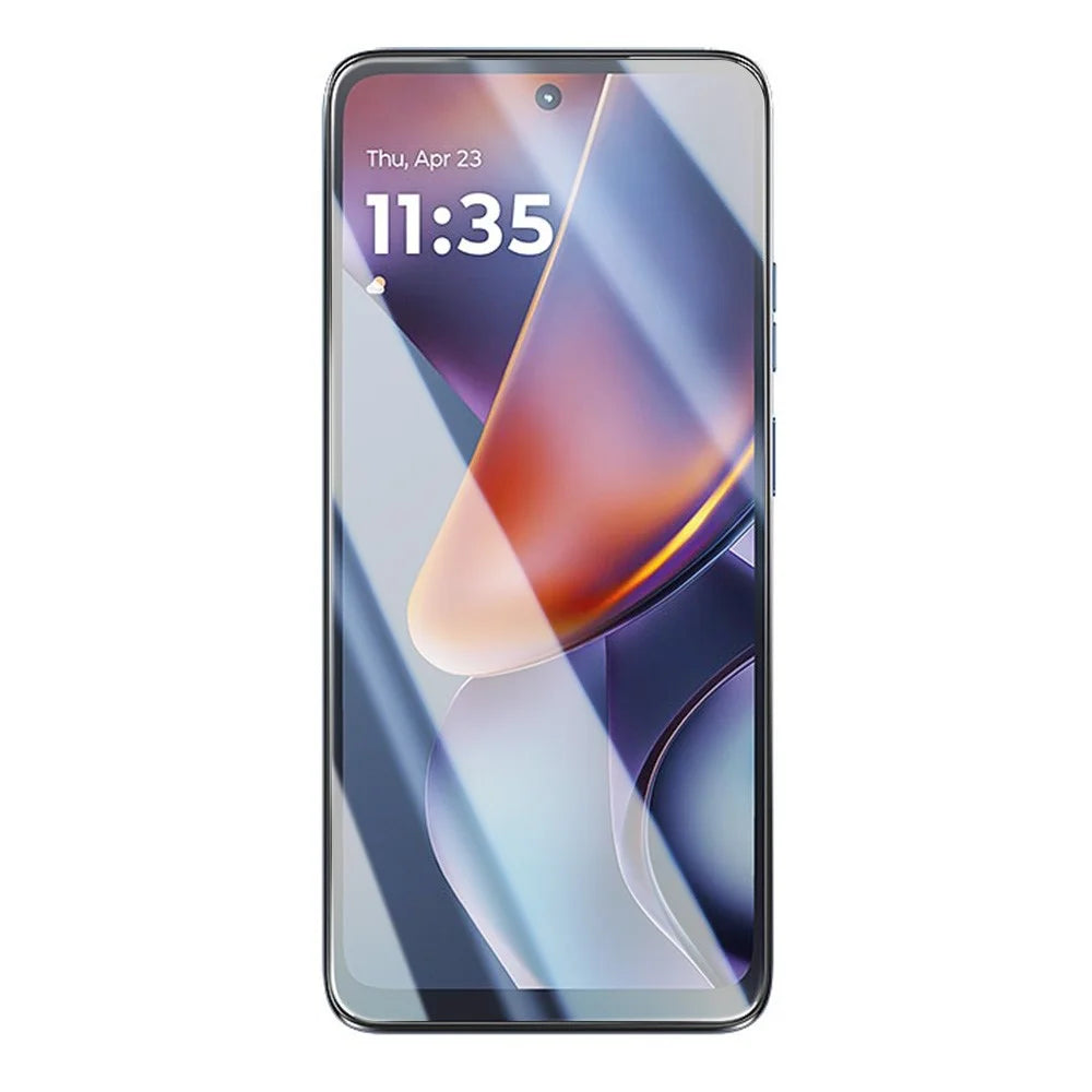 RURIHAI For Motorola Moto G (2025) 5G Tempered Glass Screen Protector AR Electroplated Crystal Clear Screen Film - 2