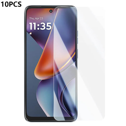 RURIHAI 10Pcs For Motorola Moto G (2025) 5G Screen Protector 0.26mm 2.5D High Aluminium Silicon Glass Film - 1