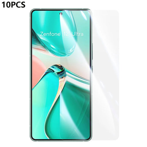 RURIHAI 10Pcs For Asus Zenfone 12 Ultra 5G Screen Protector 0.26mm 2.5D High Aluminium Silicon Glass Film - 1