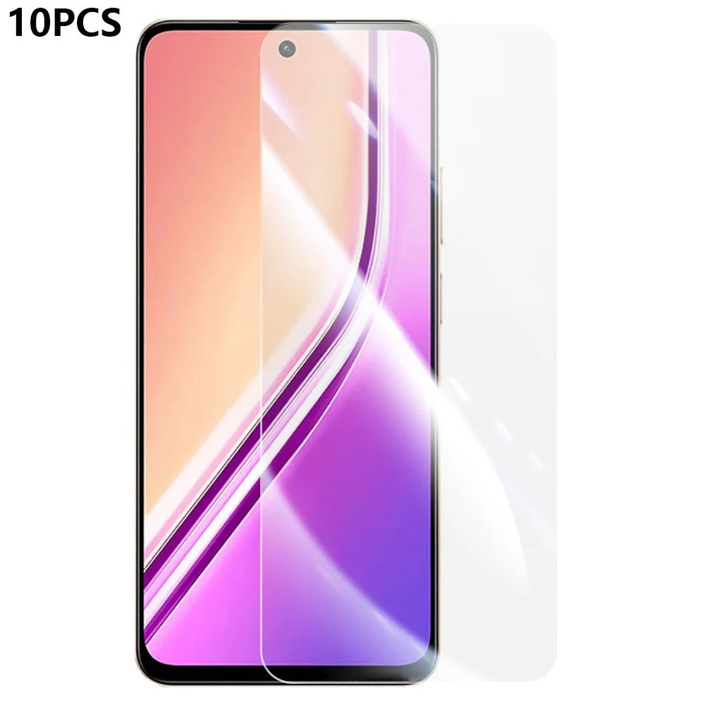 RURIHAI 10Pcs For Realme P3x 5G Screen Protector 0.26mm 2.5D High Aluminium Silicon Glass Film - 1