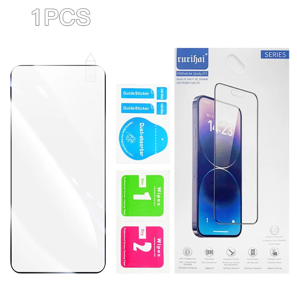 RURIHAI For Realme Neo7x 5G Screen Protector Secondary Hardening High Aluminium-Silicon Glass Film - 7