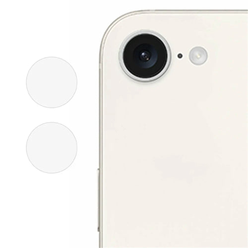 For iPhone 17e / 16e Camera Lens Protector Tempered Glass Phone Rear Lens Film - 1