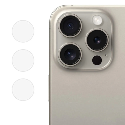 For iPhone 16 Pro Camera Lens Protector Tempered Glass Phone Rear Lens Film - 1
