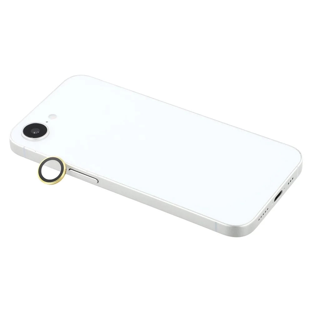 X-LEVEL AR Spotlight Series For iPhone 17e / 16e Camera Lens Protector Set HD Individual Lens Film - Gold - 3