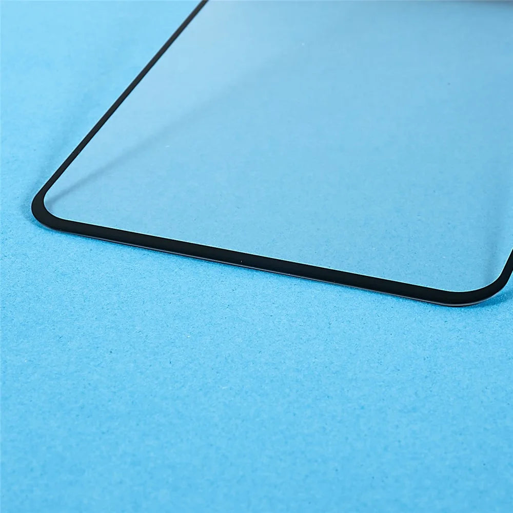 For Realme C55 4G / P3x 5G Tempered Glass Electroplating Anti-Fingerprint Silk Printing Full Glue Screen Protector - 5