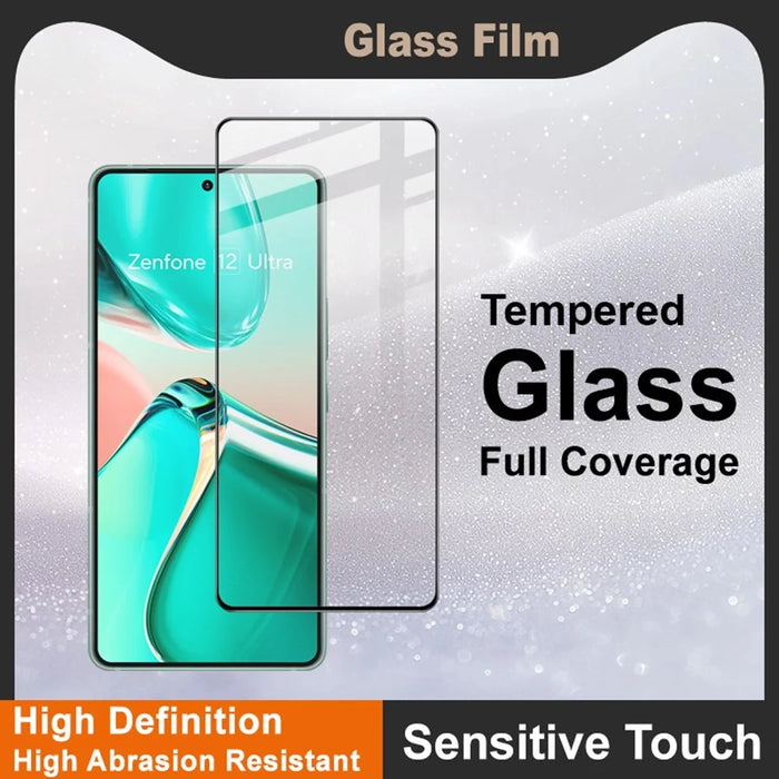 IMAK Pro+ Series For Asus Zenfone 12 Ultra 5G Tempered Glass Full Screen Protector Sensitive Touch Film - 3
