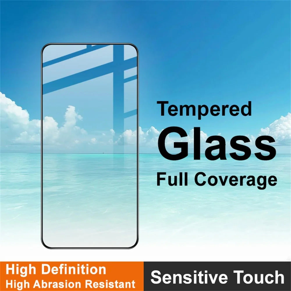 IMAK Pro+ Series For Samsung Galaxy S25 Edge Tempered Glass Full Screen Protector Sensitive Touch Film - 3