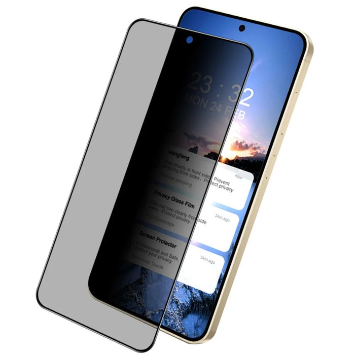 IMAK For Samsung Galaxy S25 Edge Anti Peep Tempered Glass Screen Protector Full Coverage - 5