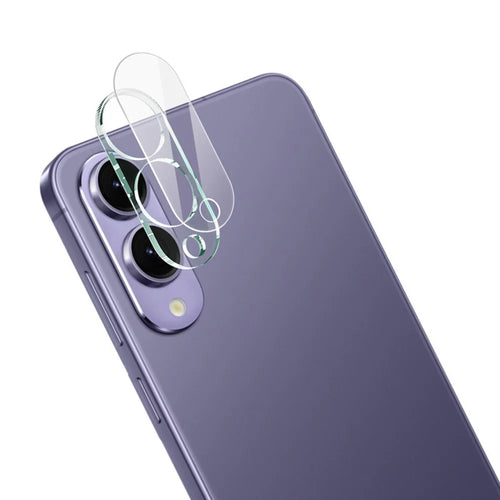 IMAK For Samsung Galaxy S25 Edge Tempered Glass Camera Lens Protector + Acrylic Lens Cap - 1