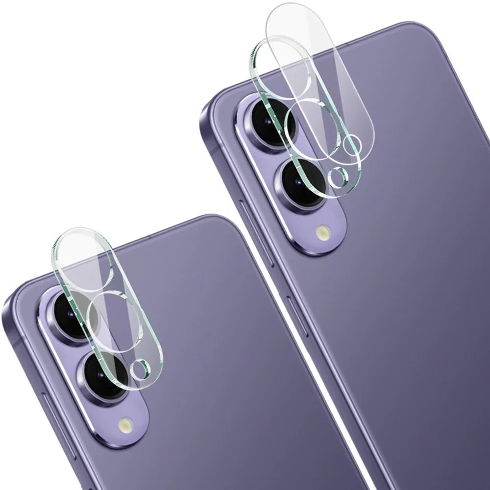IMAK For Samsung Galaxy S25 Edge Tempered Glass Camera Lens Protector + Acrylic Lens Cap - 5