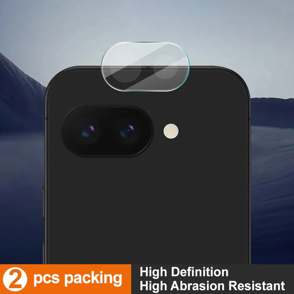 IMAK 2Pcs / Set For Google Pixel 9a Camera Lens Protector Ultra Clear Tempered Glass Lens Film - 2