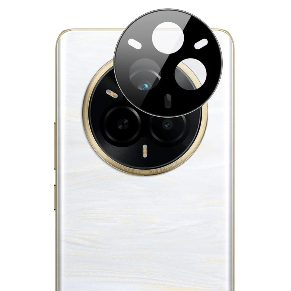 IMAK For Realme 14 Pro 5G / 14 Pro+ 5G Camera Lens Protector Tempered Glass HD Clear Lens Film (Black Version) - 2