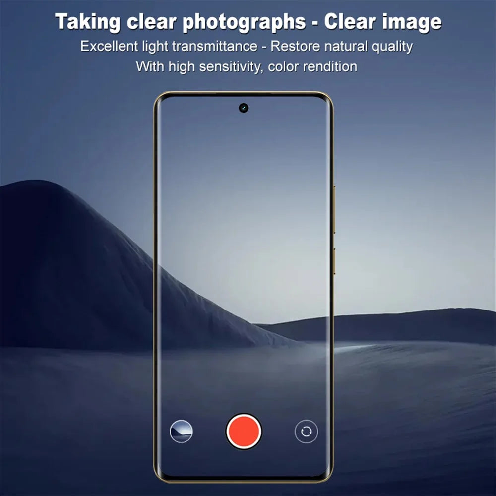 IMAK For Realme 14 Pro 5G / 14 Pro+ 5G Camera Lens Protector Tempered Glass HD Clear Lens Film (Black Version) - 4