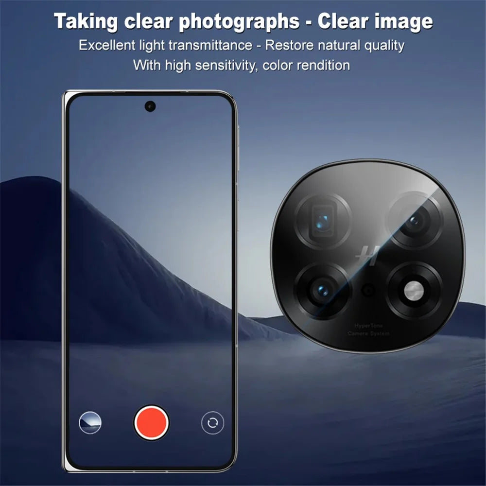IMAK For Oppo Find N5 5G Camera Lens Protector Tempered Glass Lens Film with Self Positioning Frame - 5