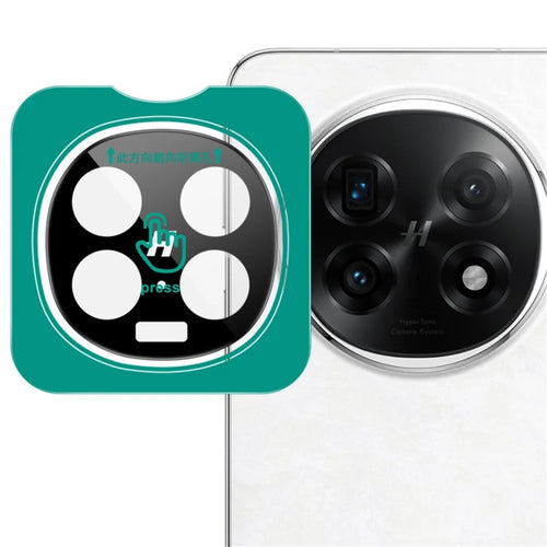 IMAK For Oppo Find N5 5G Tempered Glass Camera Lens Protector with Self Positioning Frame (Black Version) - 1