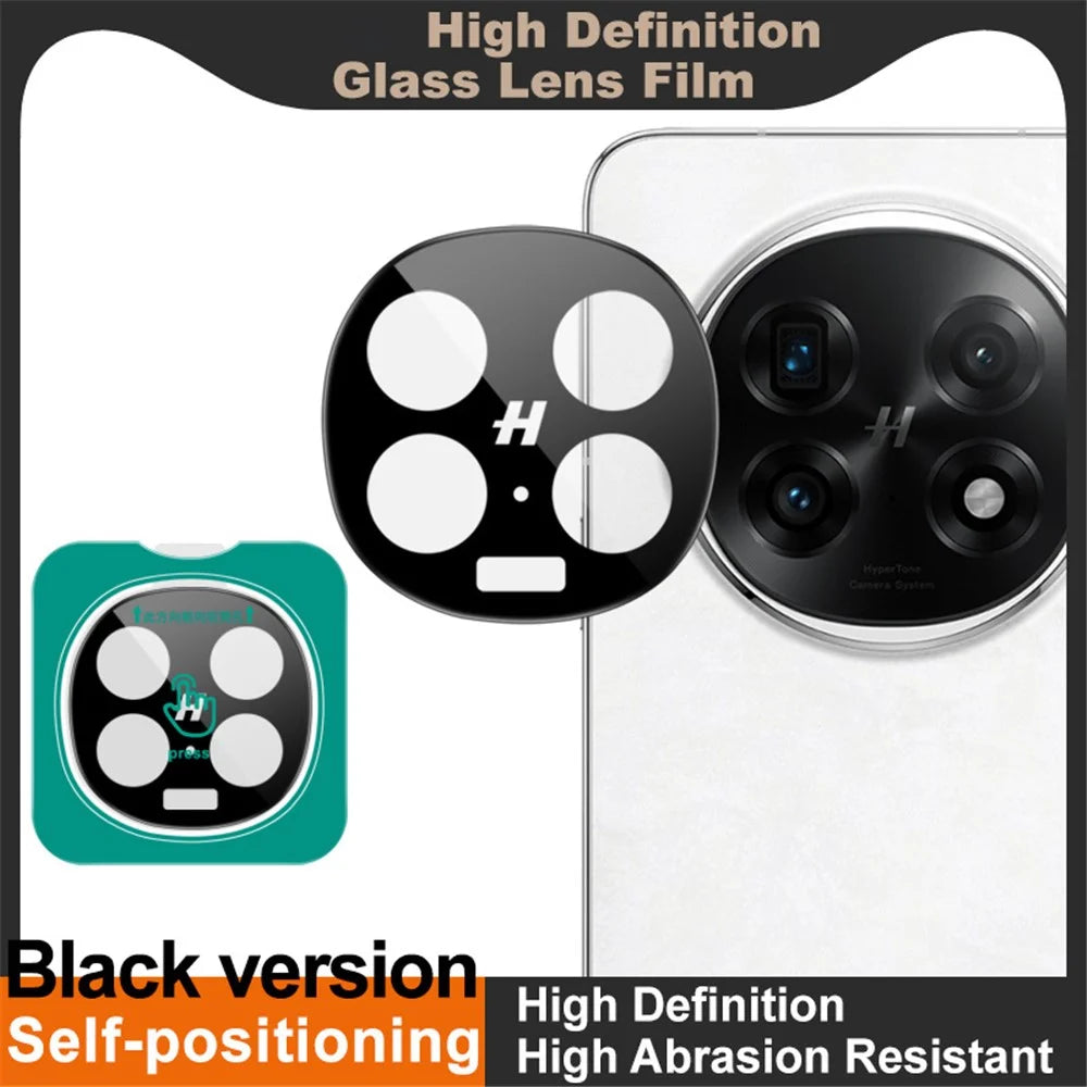 IMAK For Oppo Find N5 5G Tempered Glass Camera Lens Protector with Self Positioning Frame (Black Version) - 4