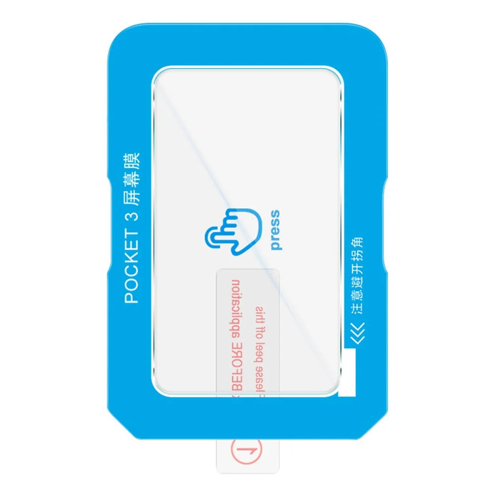 IMAK For DJI Osmo Pocket 3 Crystal Clear Tempered Glass Screen Protector with Self Positioning Frame - 2