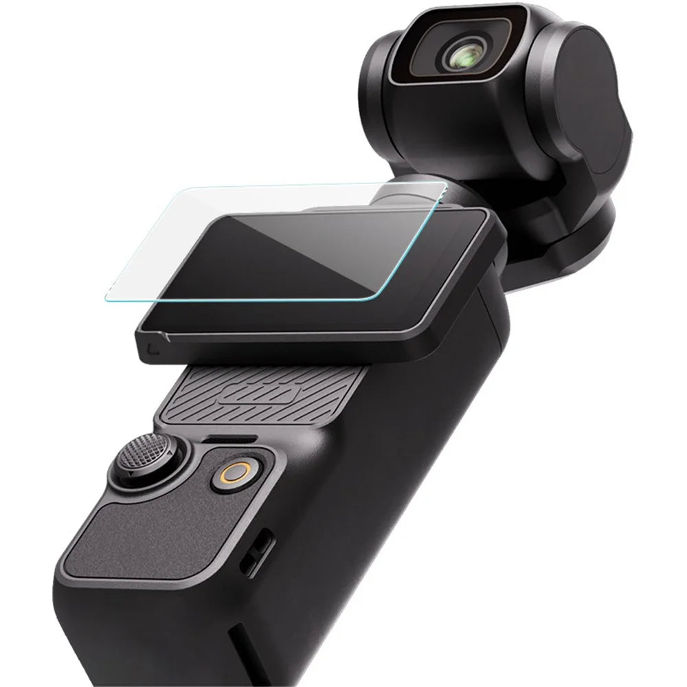 IMAK For DJI Osmo Pocket 3 Crystal Clear Tempered Glass Screen Protector with Self Positioning Frame - 7
