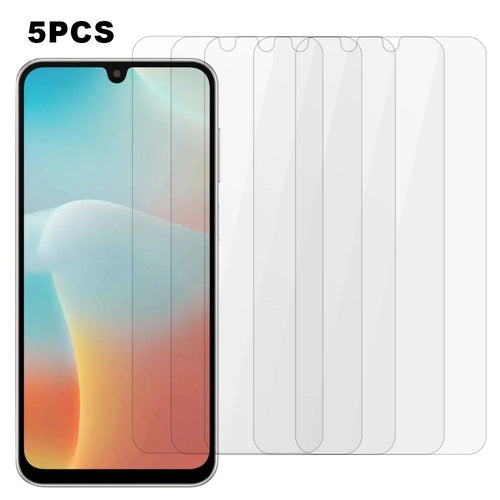 5Pcs For Samsung Galaxy M16 5G / F16 5G Screen Protector 0.3mm 2.5D Tempered Glass Clear Film - 1