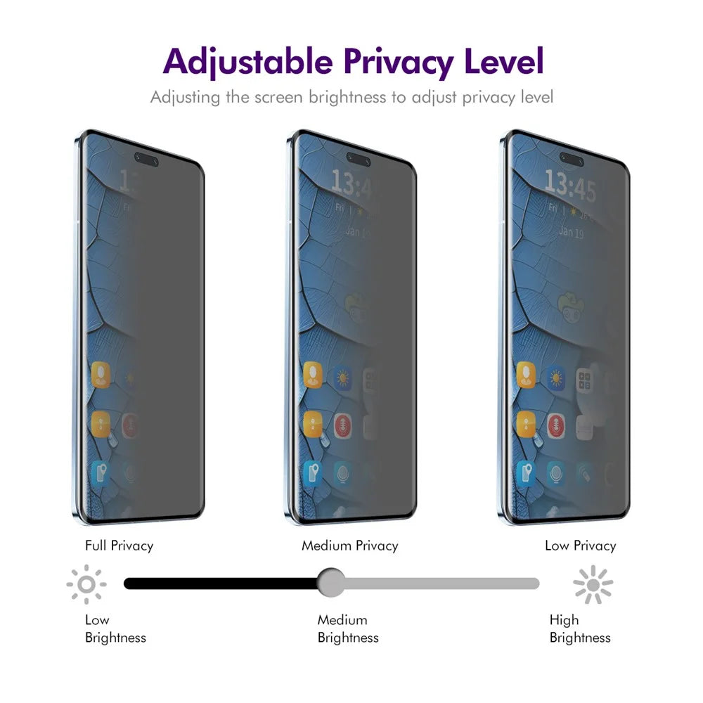 ENKAY HAT PRINCE For Honor 300 Ultra Privacy Screen Protector 3D Curved Screen Film with Installation Tool - 5