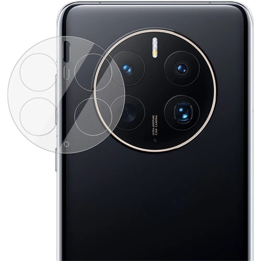IMAK For Huawei Mate 50 Pro 4G Camera Lens Protector HD Tempered Glass Camera Lens Film + Acrylic Lens Cap - 2