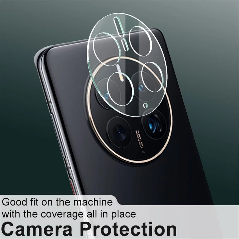 IMAK For Huawei Mate 50 Pro 4G Camera Lens Protector HD Tempered Glass Camera Lens Film + Acrylic Lens Cap - 6
