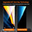 2Pcs For Samsung Galaxy S24 Ultra Anti Spy High Aluminium Silicon Glass Screen Protector (Fingerprint Unlock) - 2