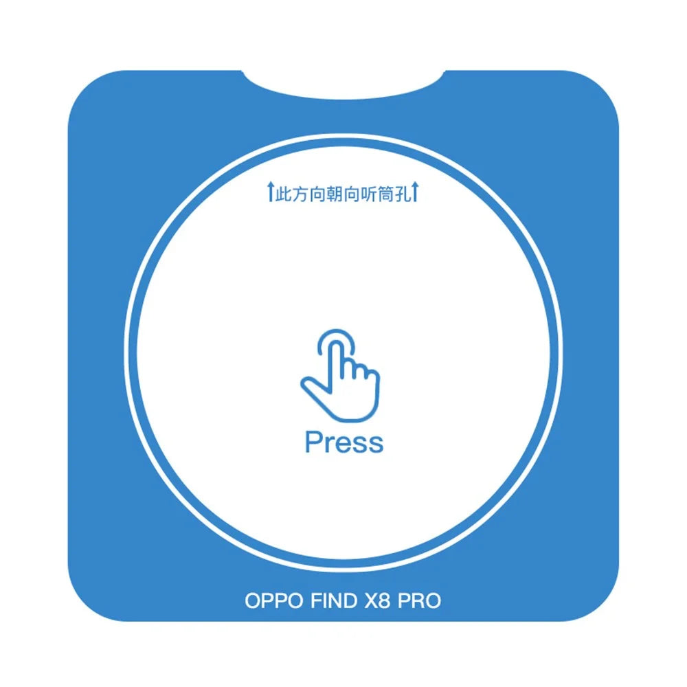 RURIHAI For Oppo Find X8 Pro 5G Camera Lens Protector 2.5D High Aluminium-Silicon Glass Lens Film Easy Installation - 2