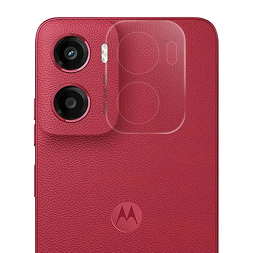 RURIHAI For Motorola Moto G05 4G Camera Lens Protector 3D Clear High Aluminum-Silicon Glass Lens Film - 1