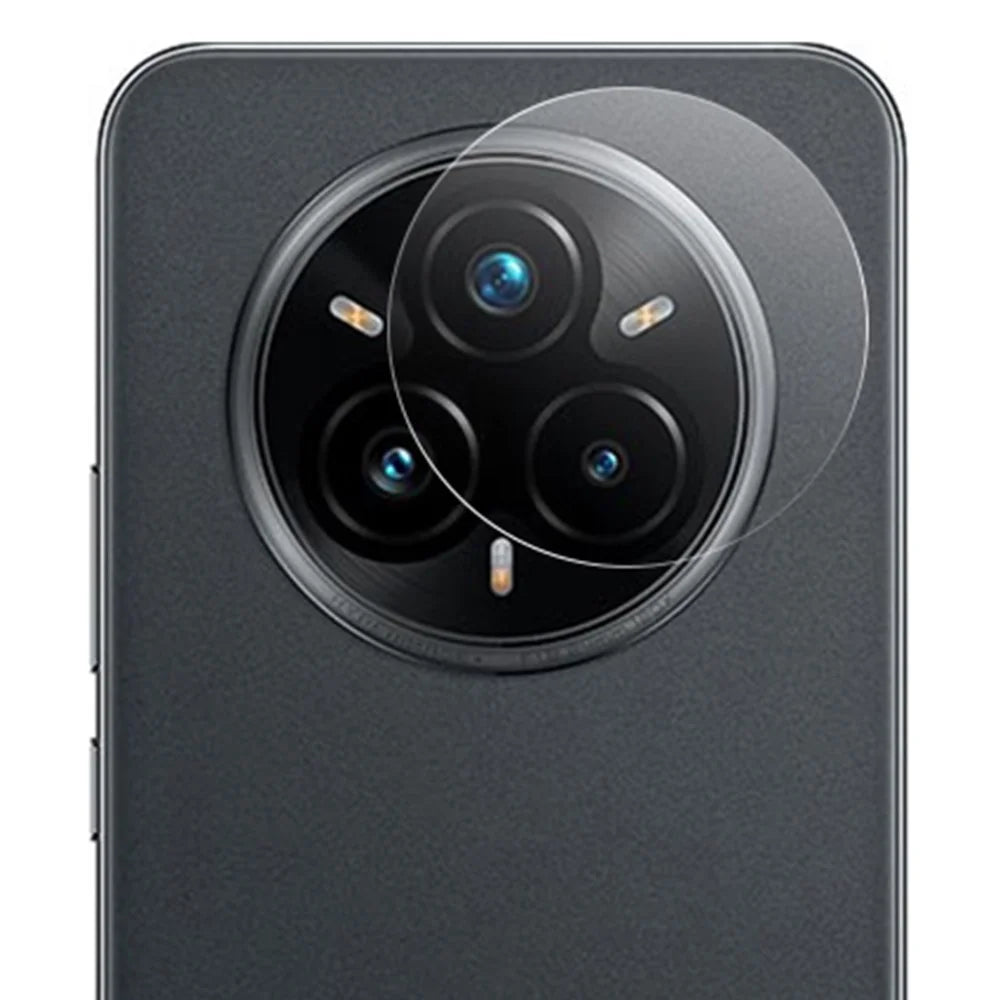 RURIHAI For Realme 14 Pro 5G Camera Lens Protector 3D Clear High Aluminum-Silicon Glass Lens Film - 1
