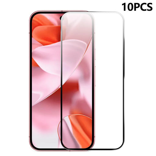 RURIHAI 10Pcs For Google Pixel 9a High Aluminium-Silicon Glass Film 0.26mm 2.5D Screen Protector - 1