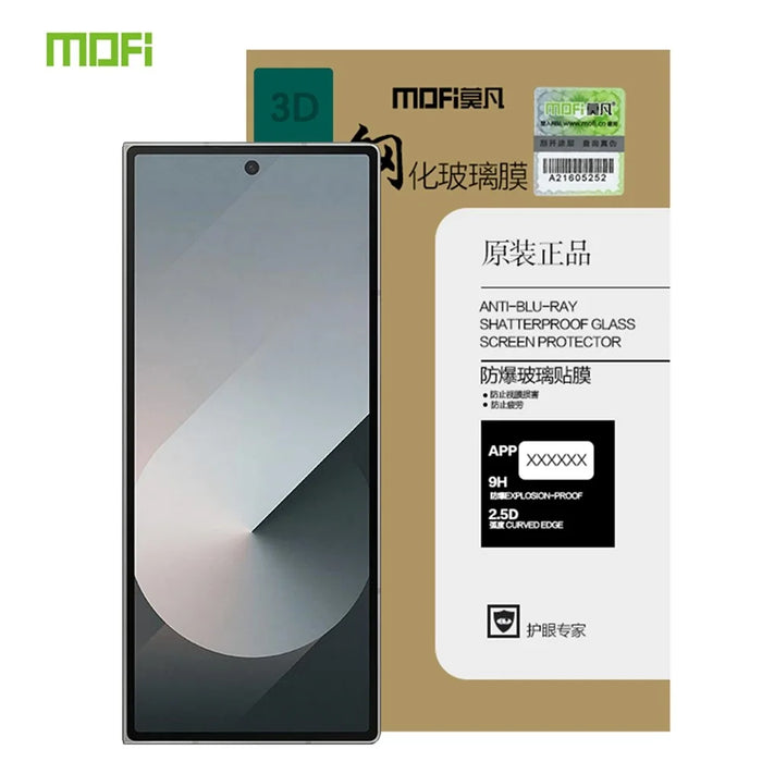 MOFI For Samsung Galaxy Z Fold Special Screen Protector  9H 3D Curved Tempered Glass Film - Black - 3