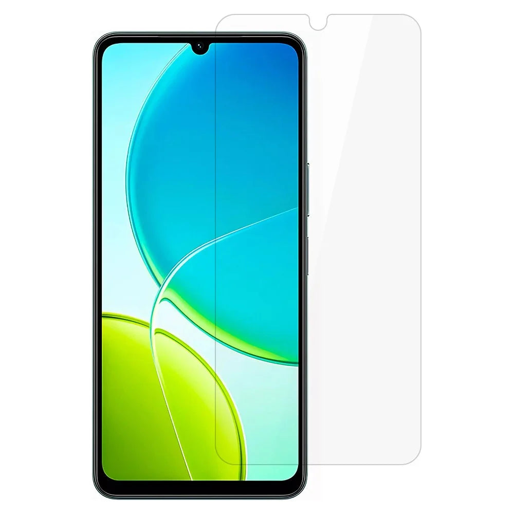 For vivo Y04 4G Screen Protector 0.3mm Arc Edge Ultra Clear Tempered Glass Film - 1